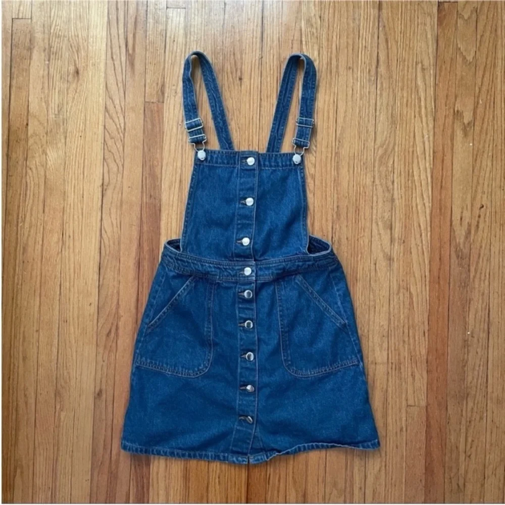 H&M Denim Dungaree Dress - Picture 2 of 9